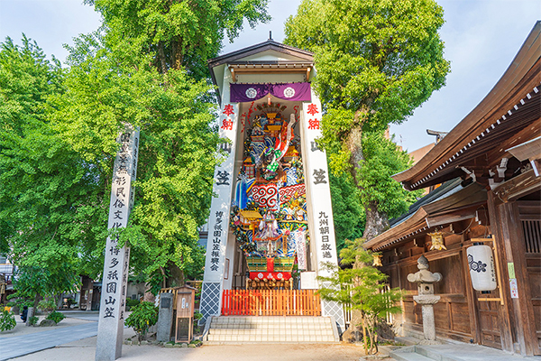 博多祇園山笠が開催中