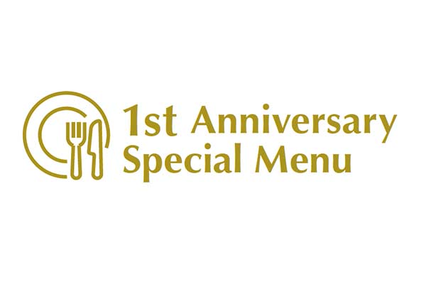 1st Anniversary Special Menu