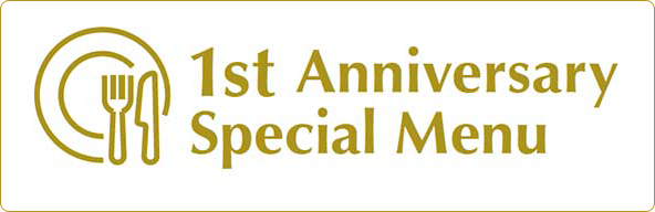 1st Anniversary Special Menu