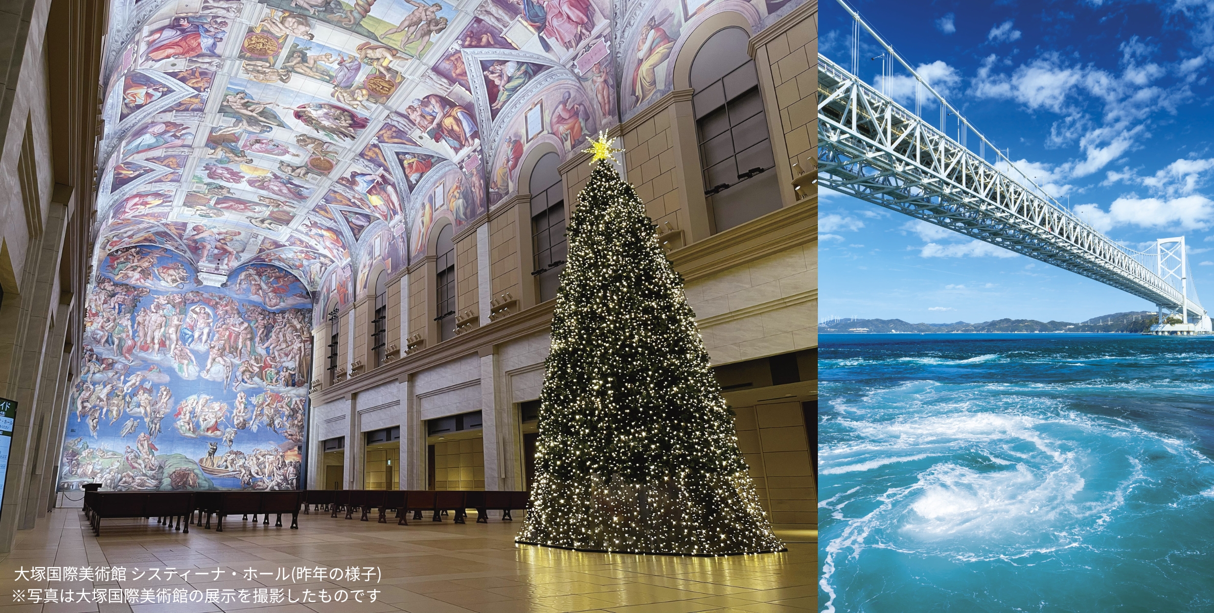 飛鳥クルーズ Xmas 名古屋発着 小松島ウィークエンドクルーズの写真