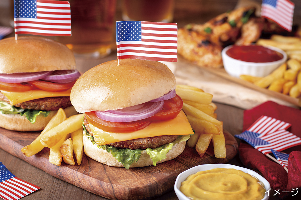 味覚で楽しむアメリカンムード
