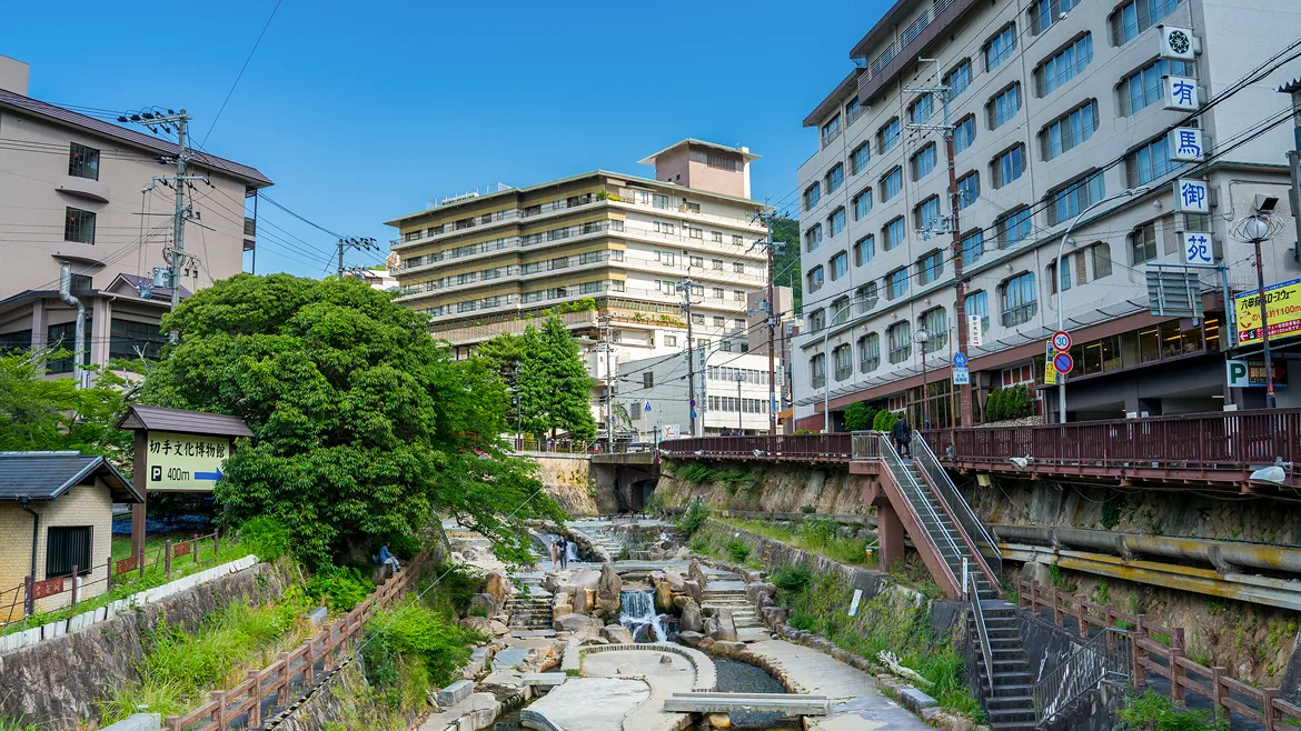 有馬温泉の温泉街