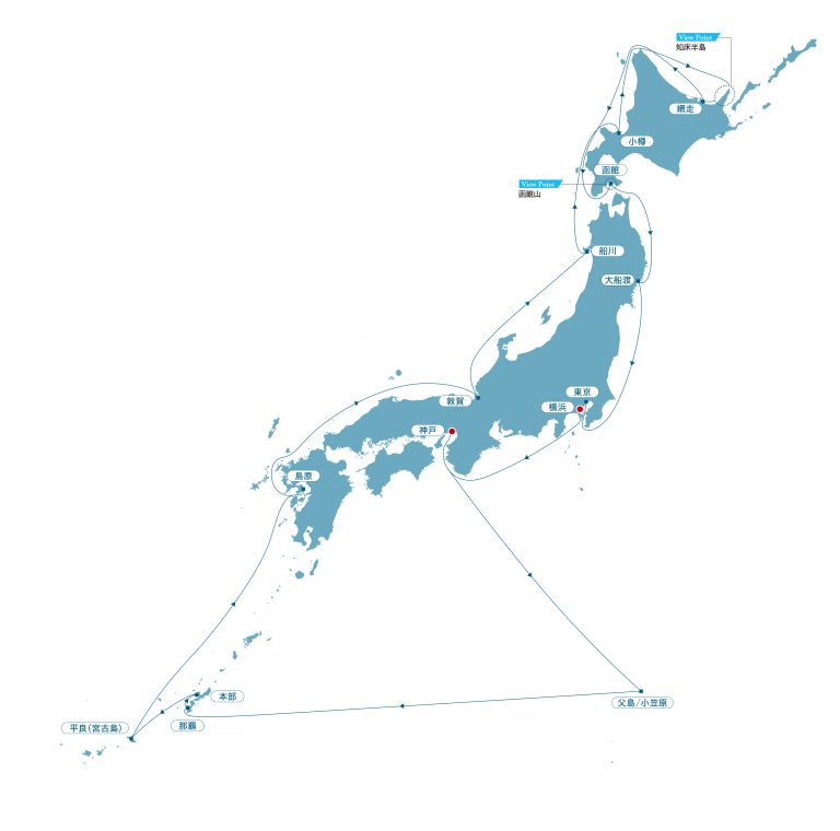 航路図